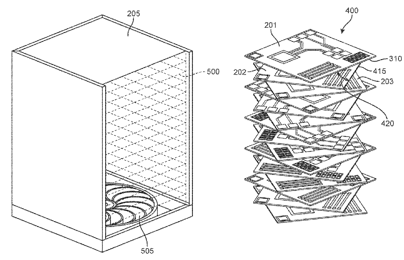 Cooling System for Rack-Mounted Electronic Components