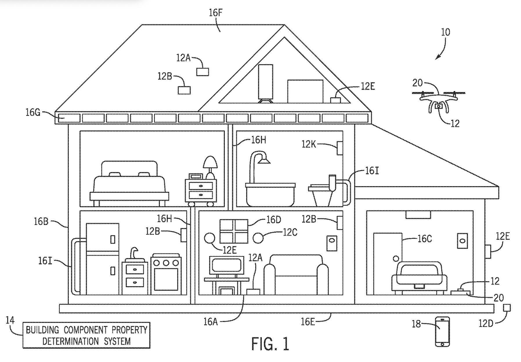 Detecting Properties Relating to Building Components